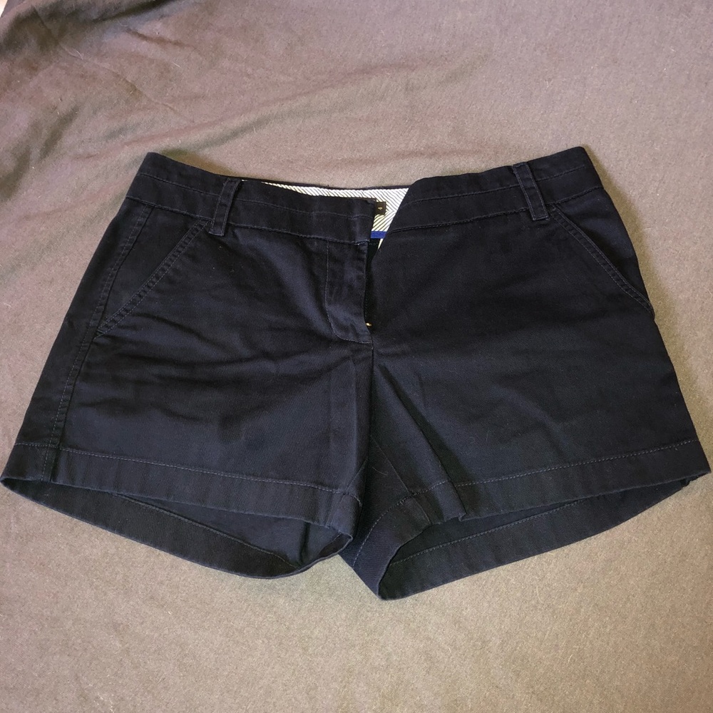 J. Crew chino shorts.